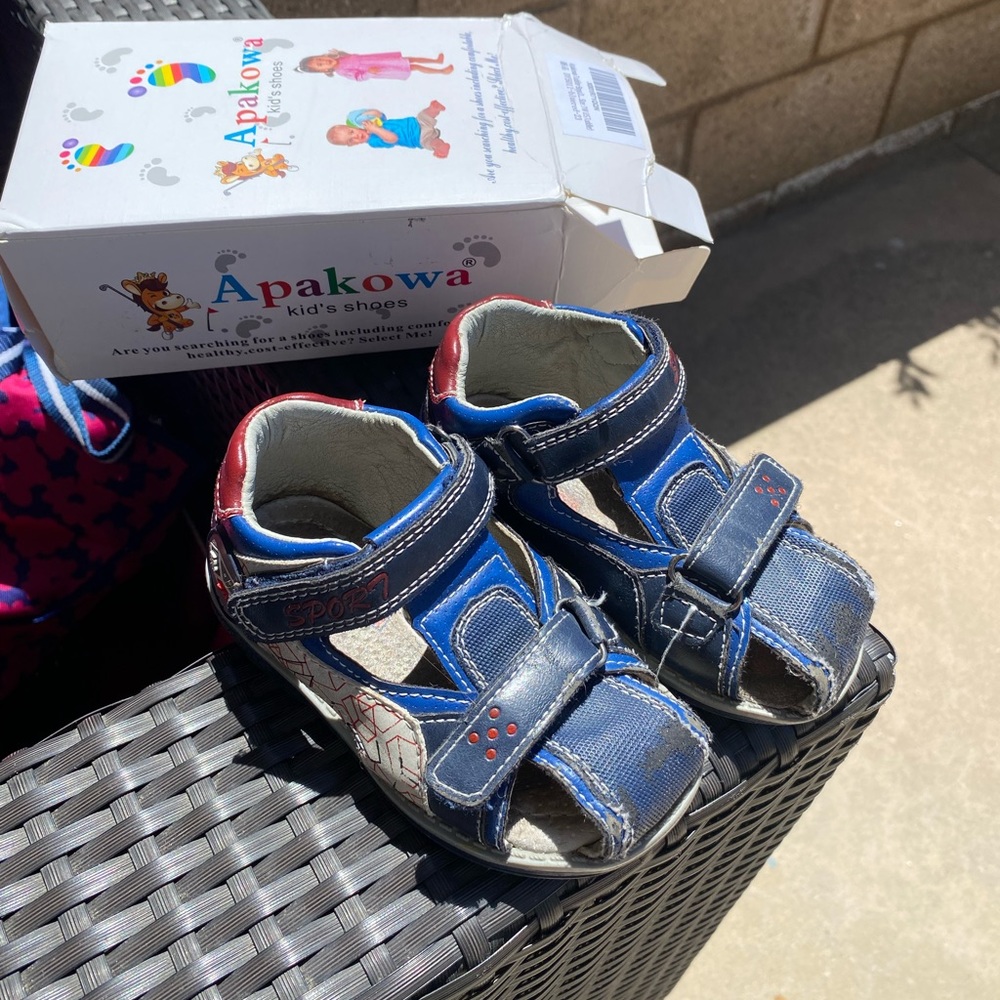 Orthopedic boys shoes